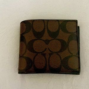 Coach Mens 3 in 1 wallet